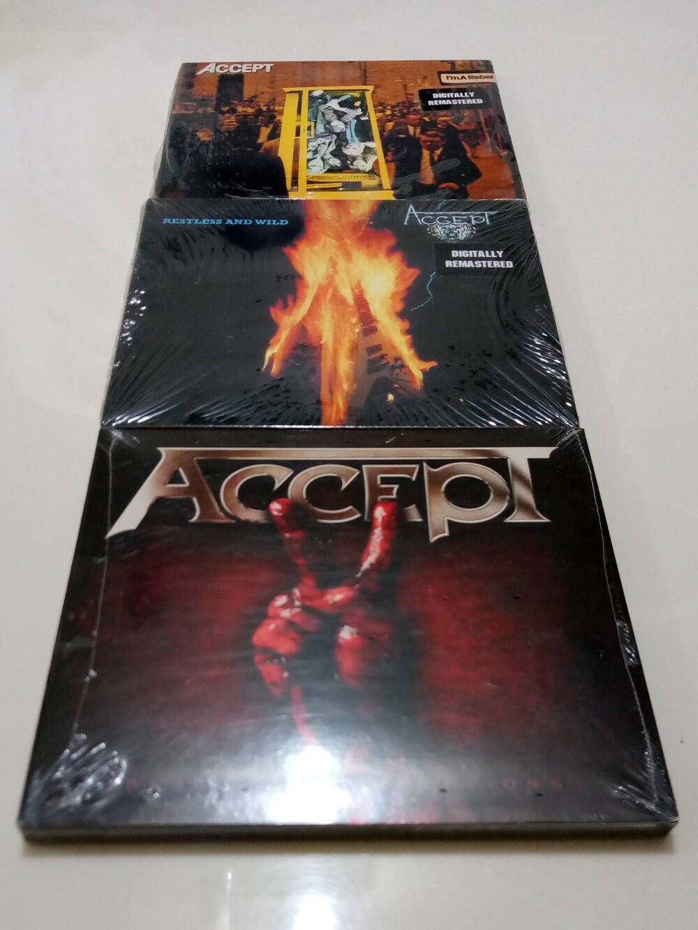 NIP 3 Accept Nuclear Blast CDs